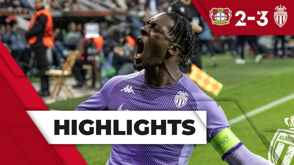 Highlights &#8211; Ligue Europa 16e de finale aller : Bayer Leverkusen 2-3 AS Monaco