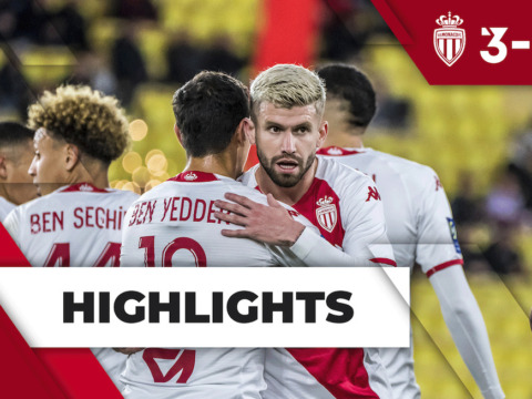 Highlights Ligue 1 - Fecha 21 : AS Monaco 3-2 AJ Auxerre