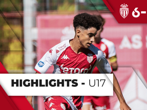 Highlights U17 – J18 : AS Monaco 6-1 Castelnau Le Crès
