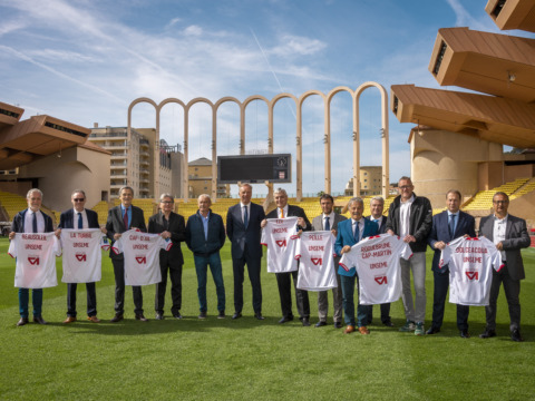 L’AS Monaco lance le programme « ÜNSEME » avec dix communes et clubs de la région