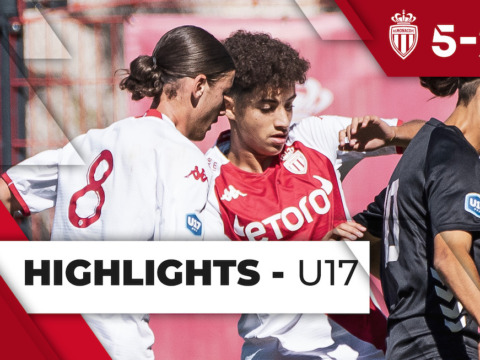 Highlights U17 - J20 : AS Monaco 5-2 Olympique de Valence