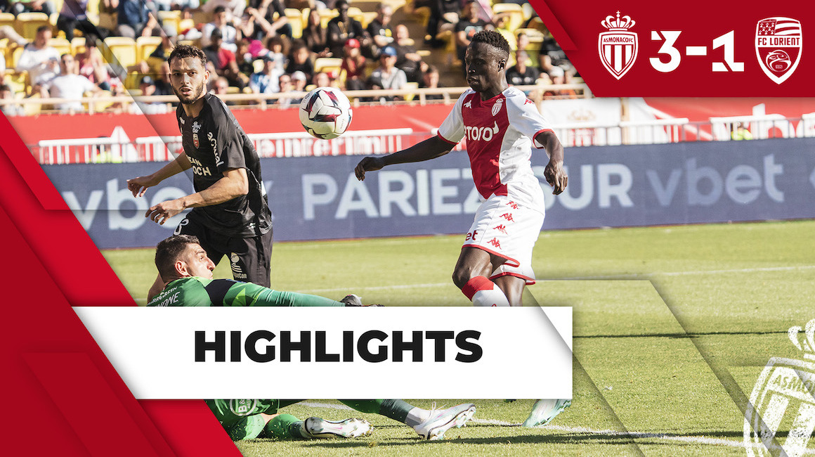Highlights Ligue 1 &#8211; J31 : AS Monaco 3-1 FC Lorient