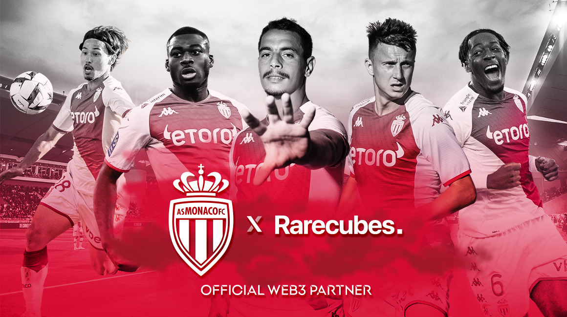 Rarecubes becomes the official Web3 partner of AS Monaco