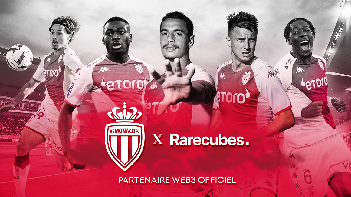 Rarecubes devient le partenaire Web3 officiel de l’AS Monaco