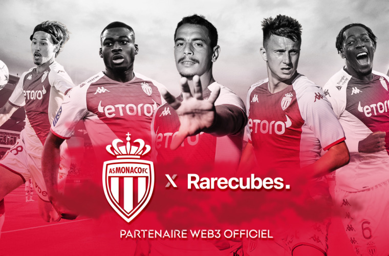 Rarecubes devient le partenaire Web3 officiel de l’AS Monaco