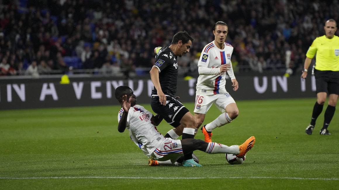 лион-монако постер с футболистами 2023. лион монако. футбол отбор на чм 2022. мбаппе в монако. бен йеддер монако.