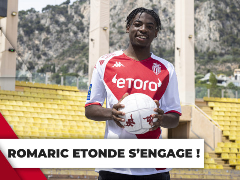 Romaric Etonde s'engage avec l'AS Monaco