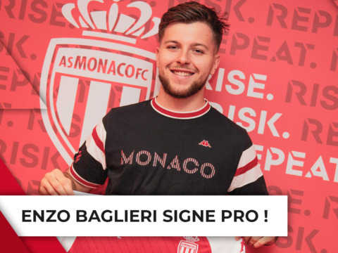 Les mots d'Enzo Baglieri après son premier contrat professionnel