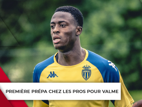 Dans les pas de Ritchy Valme pour sa première prépa' avec les pros'