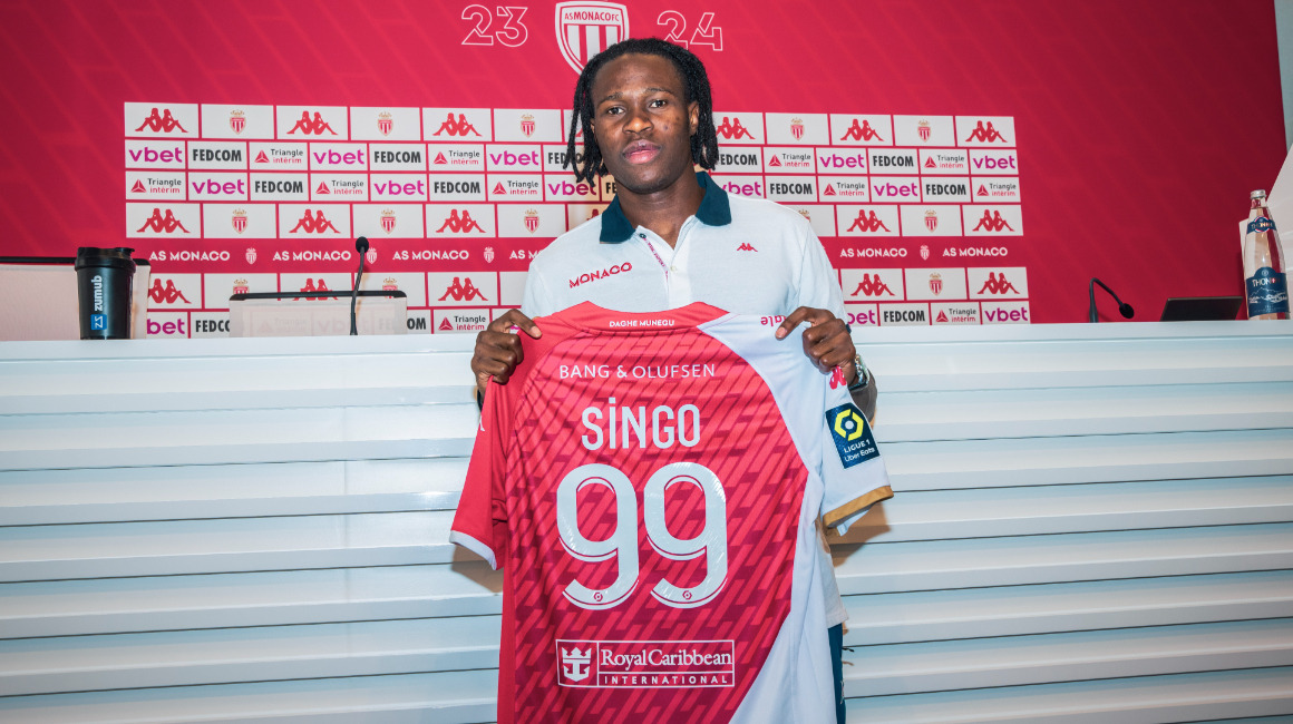 Wilfried Singo : "Je veux écrire une belle histoire à l'AS Monaco"