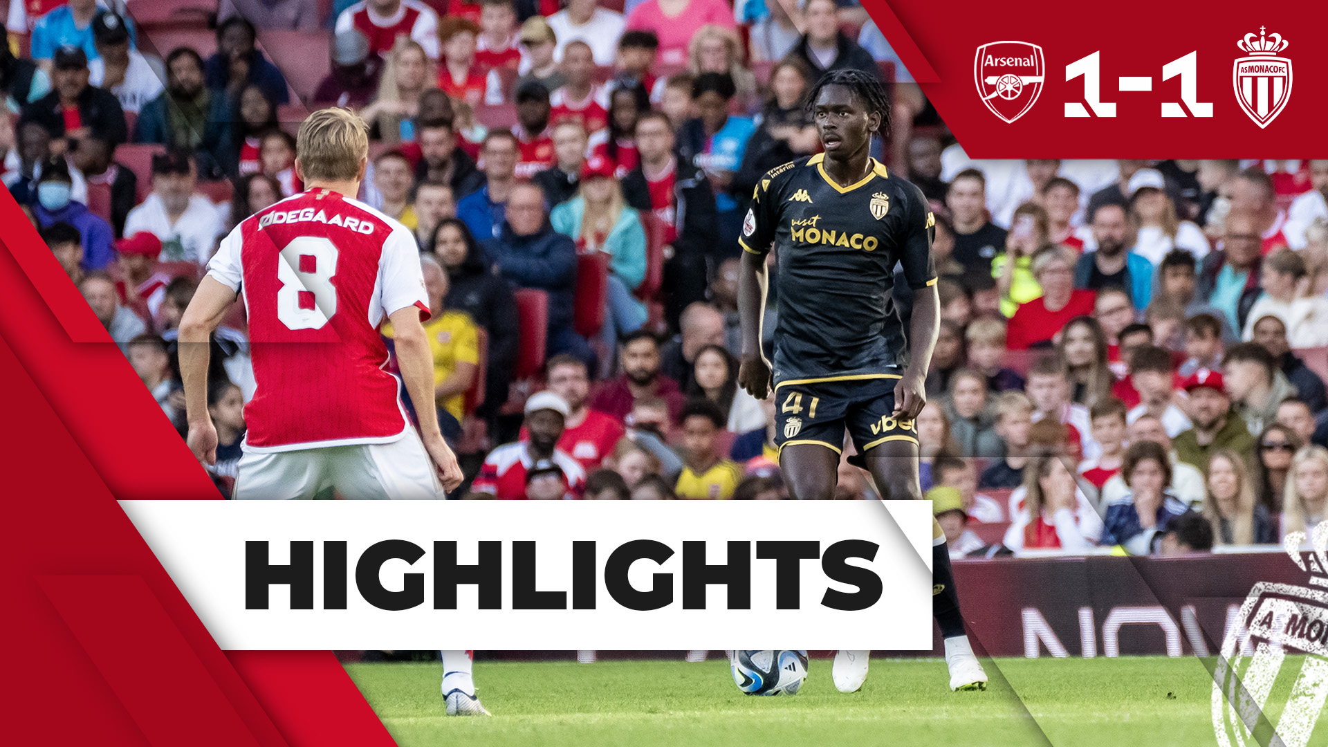 The highlights from the Emirates Cup match against Arsenal
