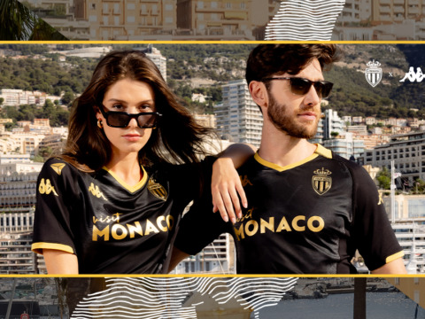 AS Monaco reveal its new away kit for the 2023-2024 season