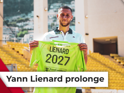 Yann Lienard extends his contract with AS Monaco