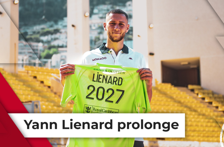 Yann Lienard extends his contract with AS Monaco