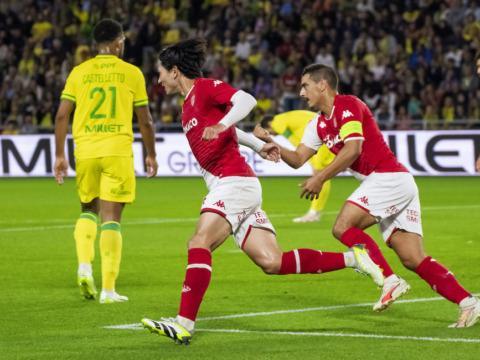 Renversant, l'AS Monaco sauvegarde le nul à Nantes