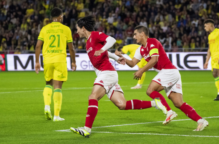 Renversant, l'AS Monaco sauvegarde le nul à Nantes