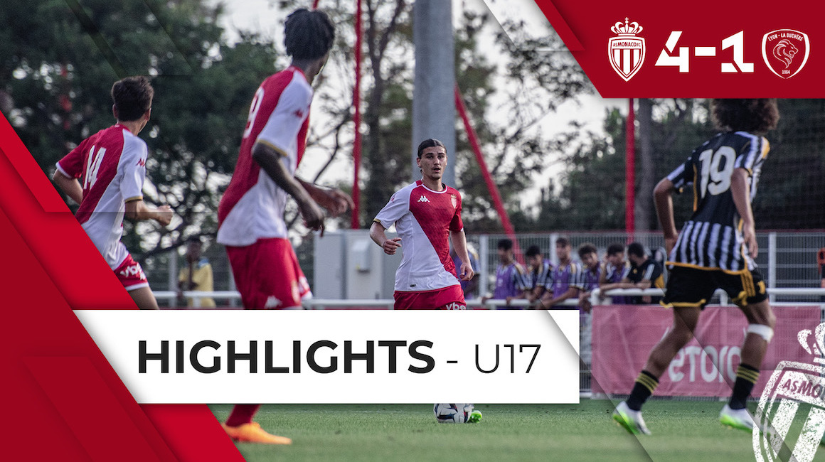 Highlights U17 &#8211; 4e journée : AS Monaco 4-1 Lyon &#8211; La Duchère