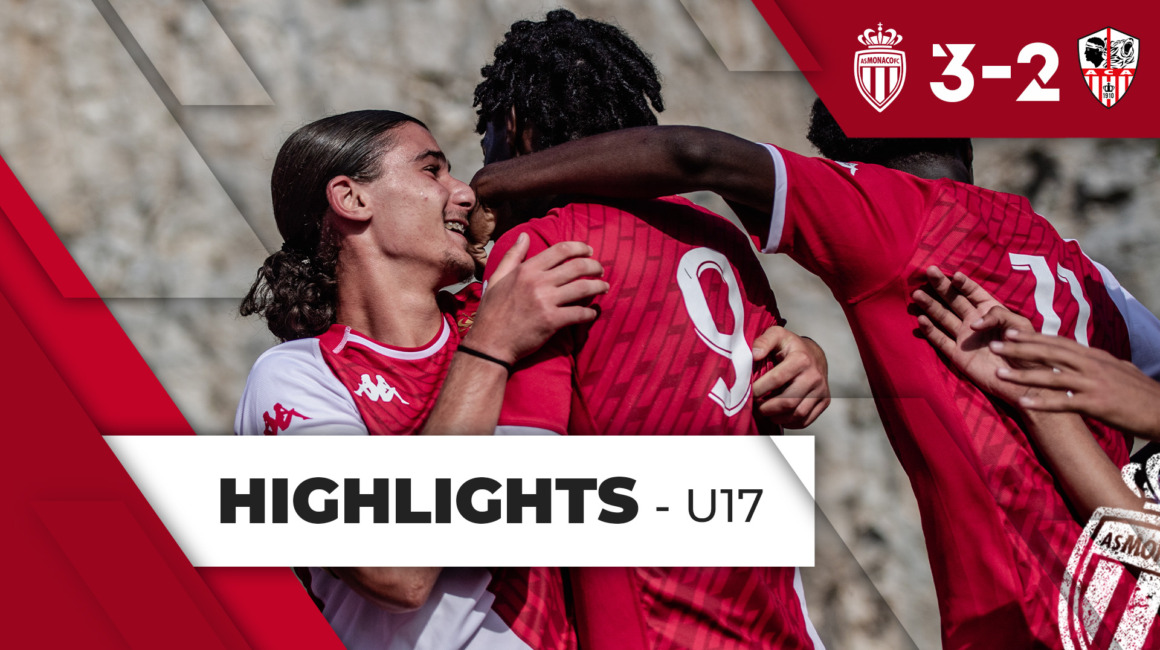 Highlights U17 – 9e journée : AS Monaco 3-2 AC Ajaccio