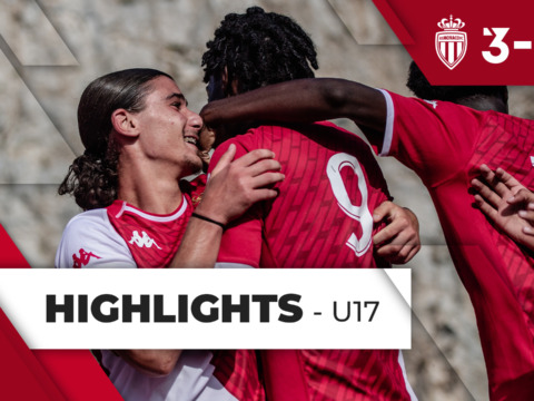 Highlights U17 – 9e journée : AS Monaco 3-2 AC Ajaccio