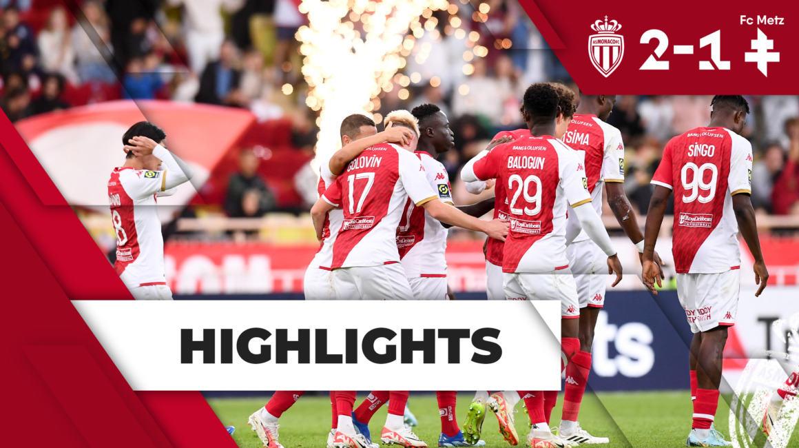 Highlights Ligue 1 – 9e journée : AS Monaco 2-1 FC Metz