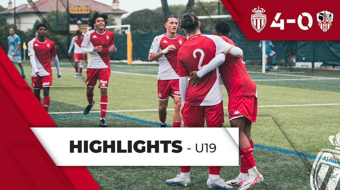 Highlights U19 &#8211; 10e journée : AS Monaco 4-0 AC Ajaccio