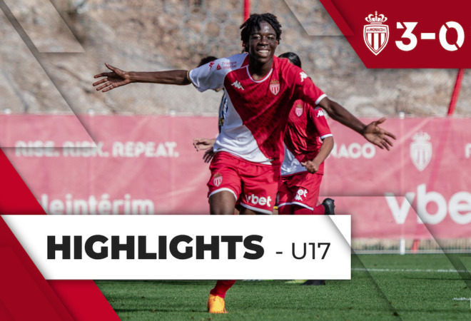Highlights U17 &#8211; 13e journée : AS Monaco 3-0 ASPTT Marseille