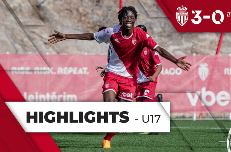 Highlights U17 - 13e journée : AS Monaco 3-0 ASPTT Marseille