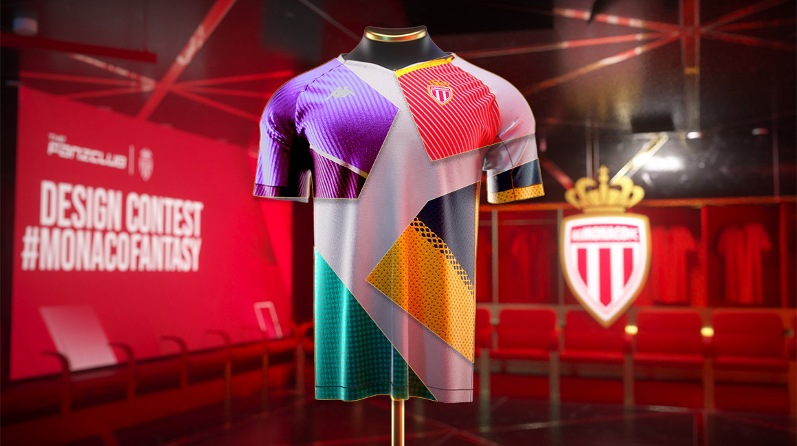 Fanzclub : Lancement du maillot virtuel fantasy officiel de l’AS Monaco !