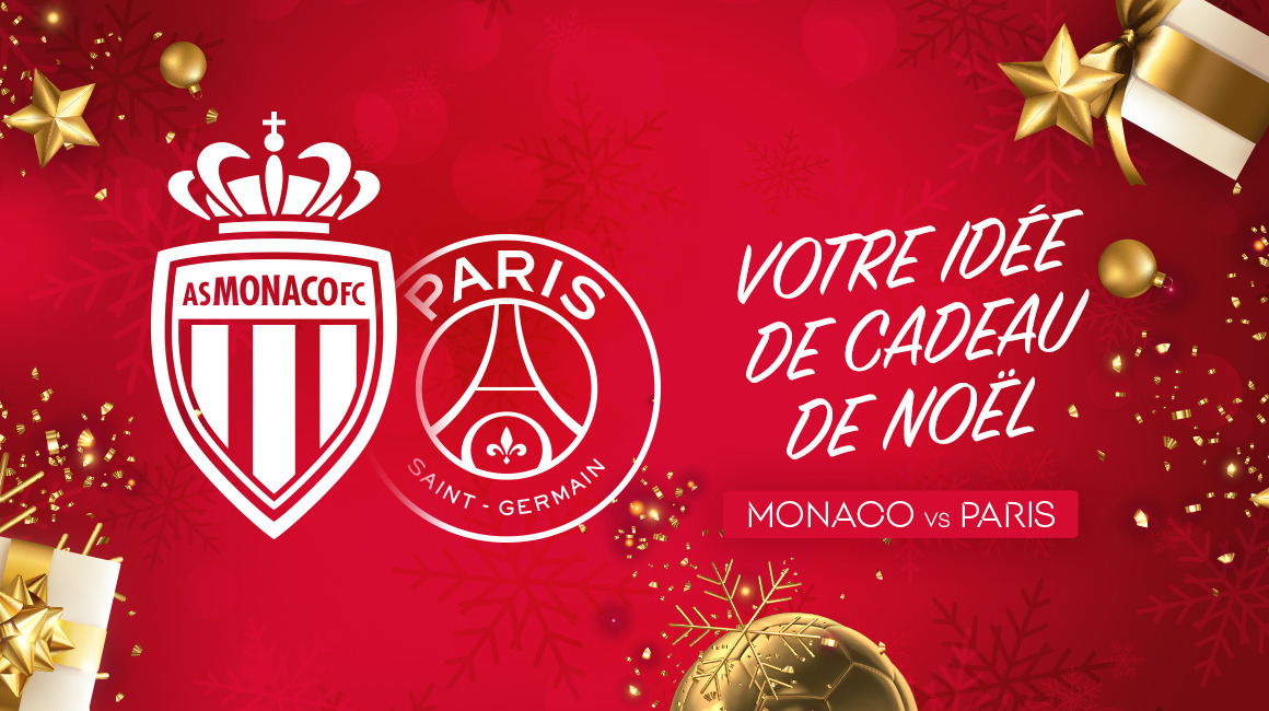Offre des places pour le choc Monaco-PSG à Noël !