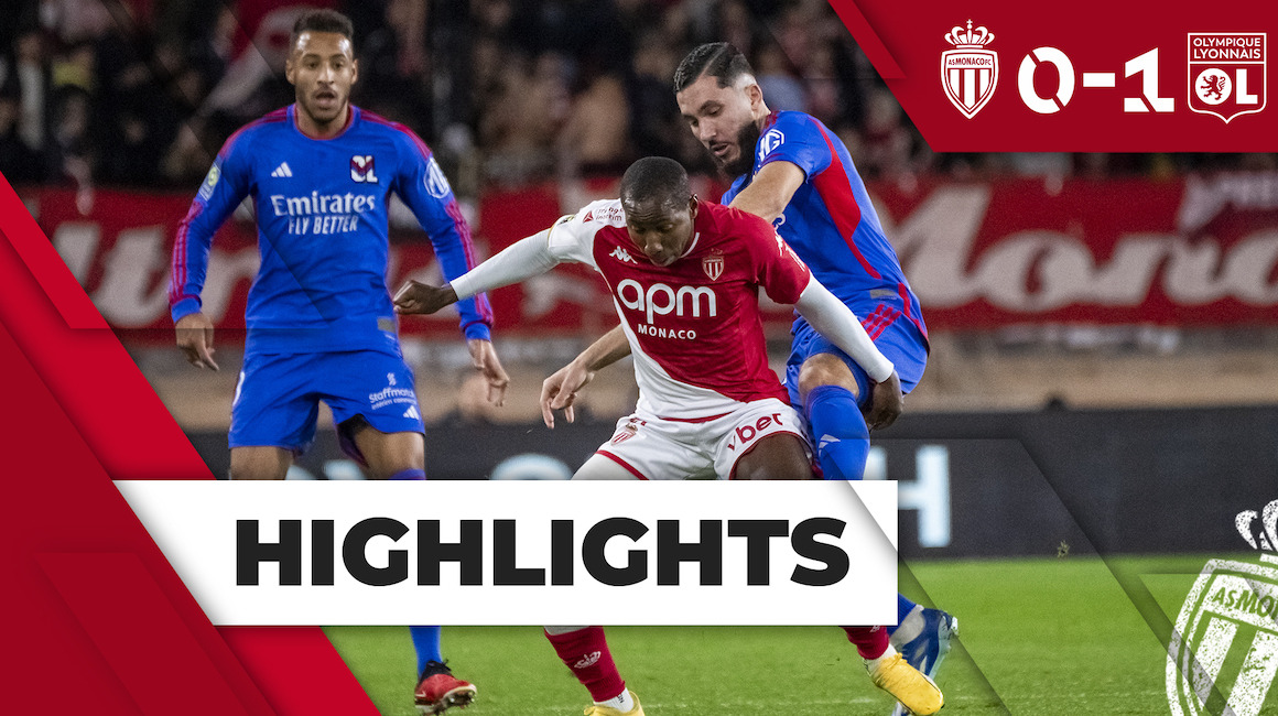 Highlights Ligue 1 &#8211; 16e journée : AS Monaco 0-1 Olympique Lyonnais