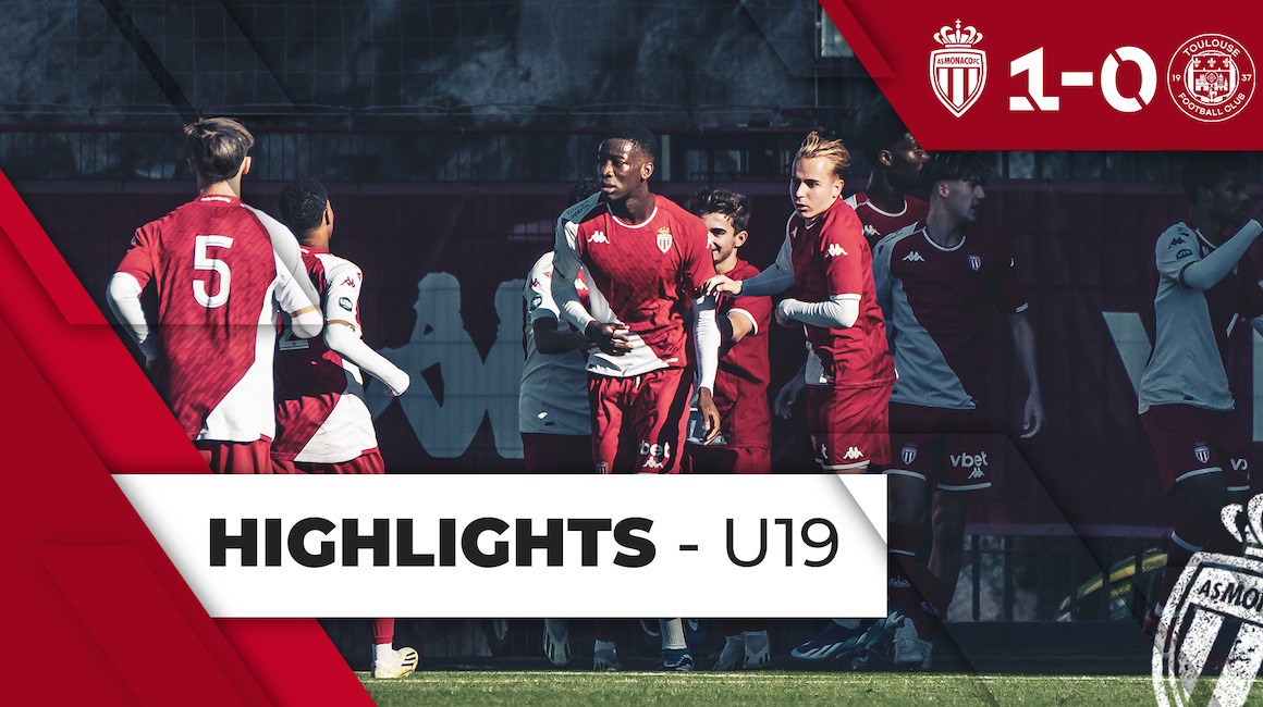 Highlights U19 &#8211; 15e journée : AS Monaco 1-0 Toulouse FC