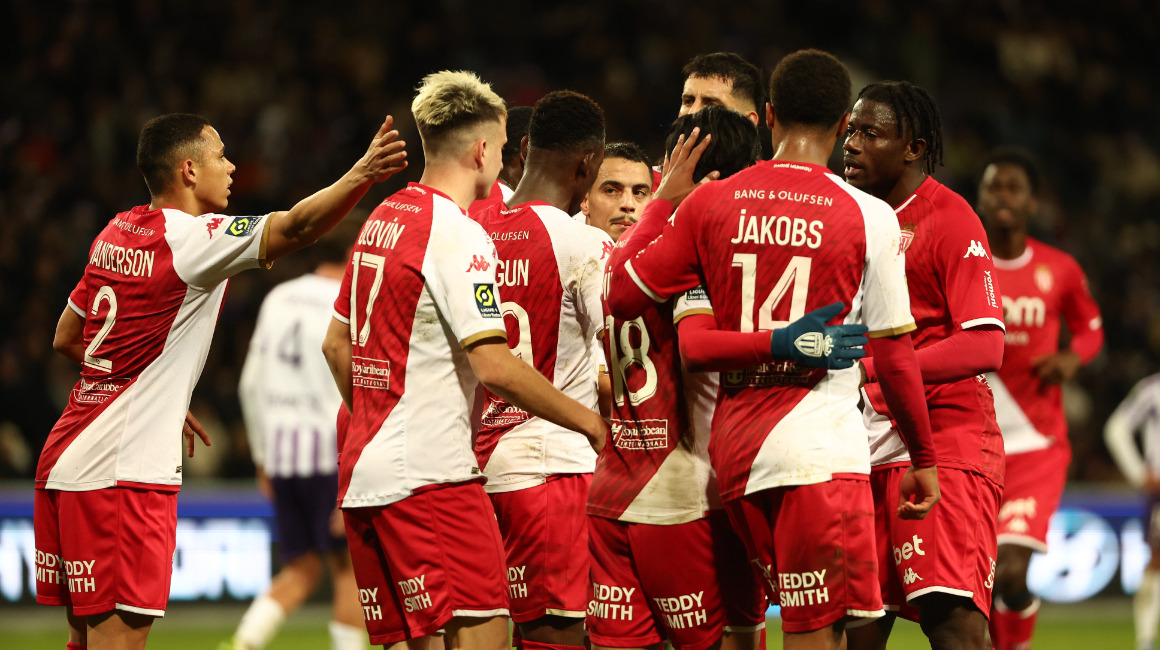 Solidaire, l'AS Monaco renverse Toulouse et termine bien 2023