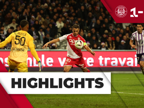 Highlights Ligue 1 – 17e journée : Toulouse FC 1-2 AS Monaco