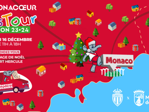 Le Kids Tour et Caio Henrique au Village de Noël de Monaco ce samedi!
