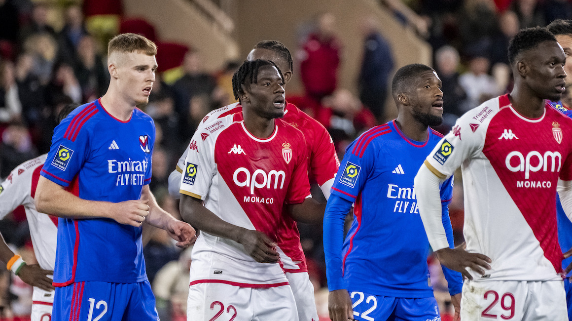 En panne d'efficacité, l'AS Monaco cède face à Lyon