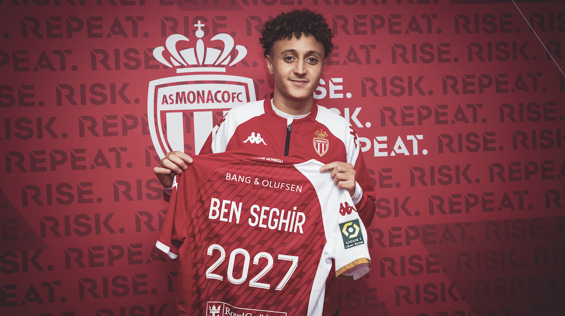 Элиэсс Бен-Сегир продлевает контракт с «Монако» до 2027 года