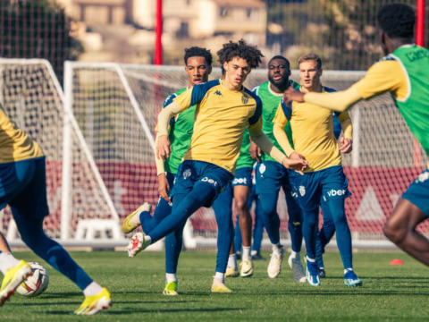 I biancorossi svolgono una sessione di allenamento intensa prima di affrontare Le Havre