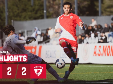 Highlights U17 - 15e journée : AS Monaco 2-2 Clermont Foot 63