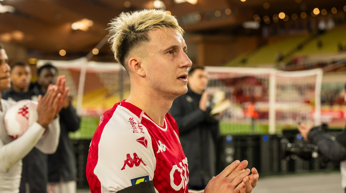 Aleksandr Golovin is named the Monégasque of the first half of the season