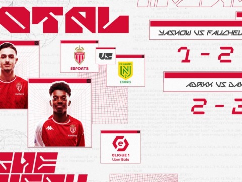 eLigue 1 : L’AS Monaco Esports s’incline face à Nantes