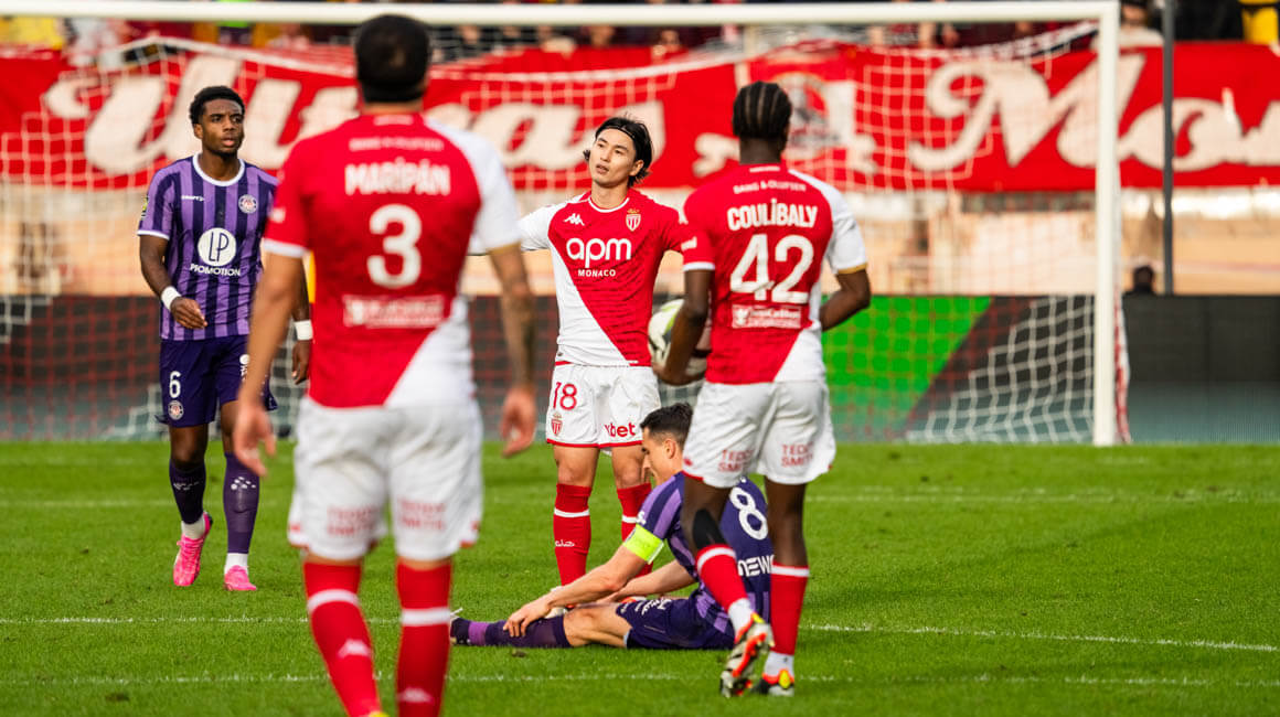 AS Monaco lose to clinical Toulouse