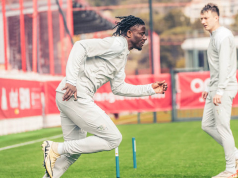 Les Monégasques au travail avant le choc face au PSG