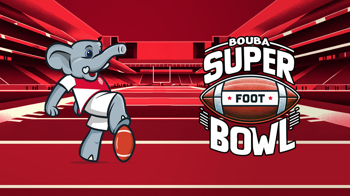 Play American football with Bouba and win a home jersey!