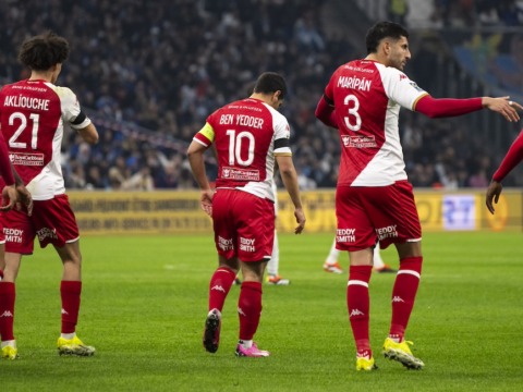 Le groupe de l’AS Monaco pour le Derby à l’Allianz Riviera