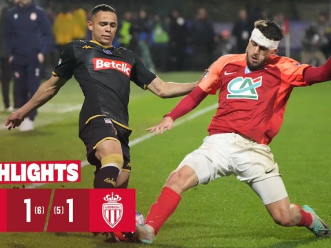 Highlights - Coupe de France, 8e de finale : FC Rouen 1-1 (6 TAB 5) AS Monaco