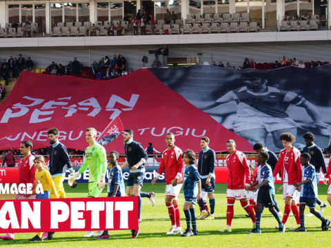 L'hommage réservé à Jean Petit lors de Monaco - Le Havre