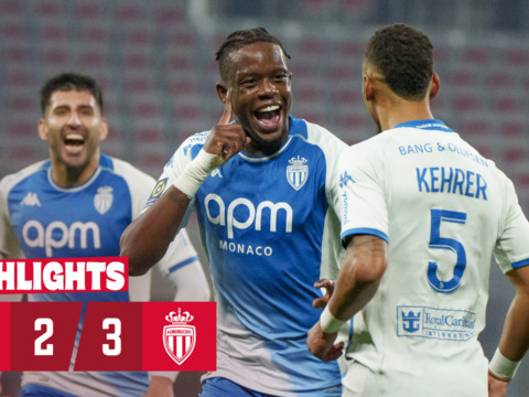 Gli highlights della vittoria dell'AS Monaco nel derby