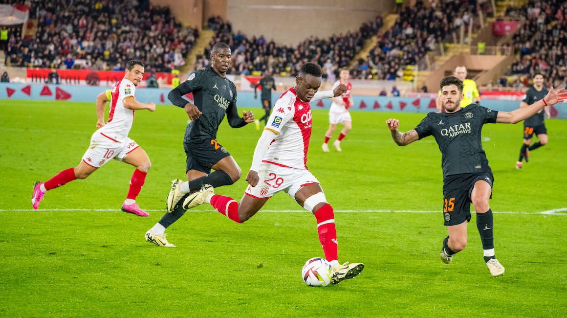 L’AS Monaco pareggia con il PSG in un partita ricca di emozioni