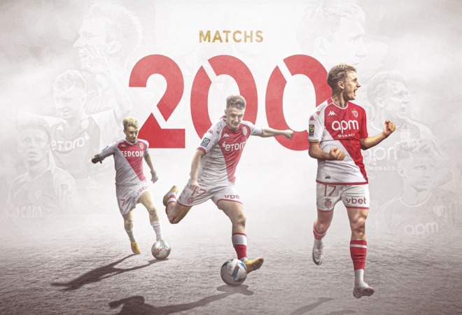 Best of: 200 matches for Aleksandr Golovin with AS Monaco