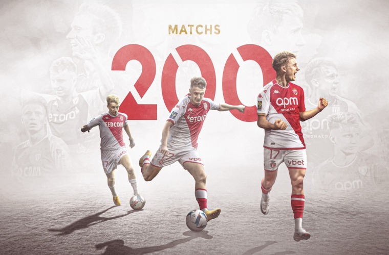 Best of: 200 matches for Aleksandr Golovin with AS Monaco